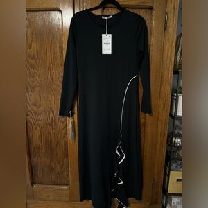 NWT Zara Slim fit Maxi Dress Size L